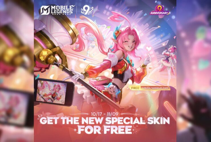 MLBB Lolita Angelic Fan Skin Free Guide Cover