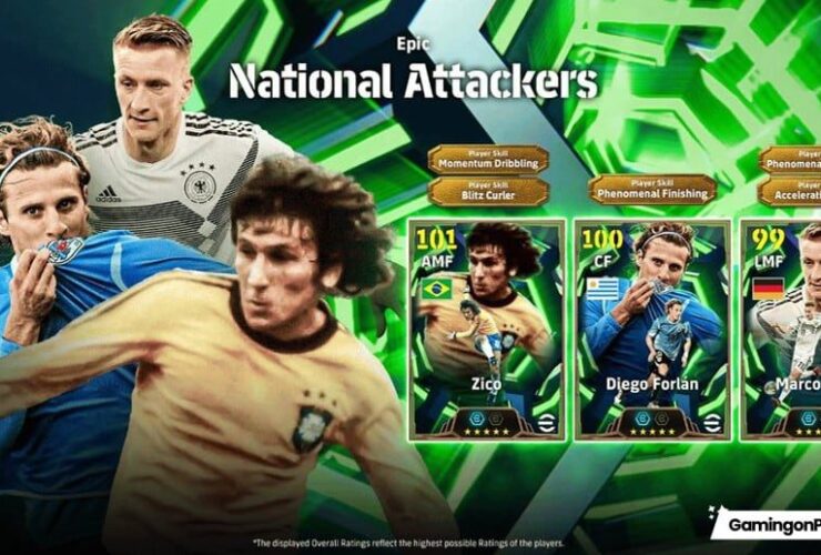 eFootball 2026 Epic National Attackers