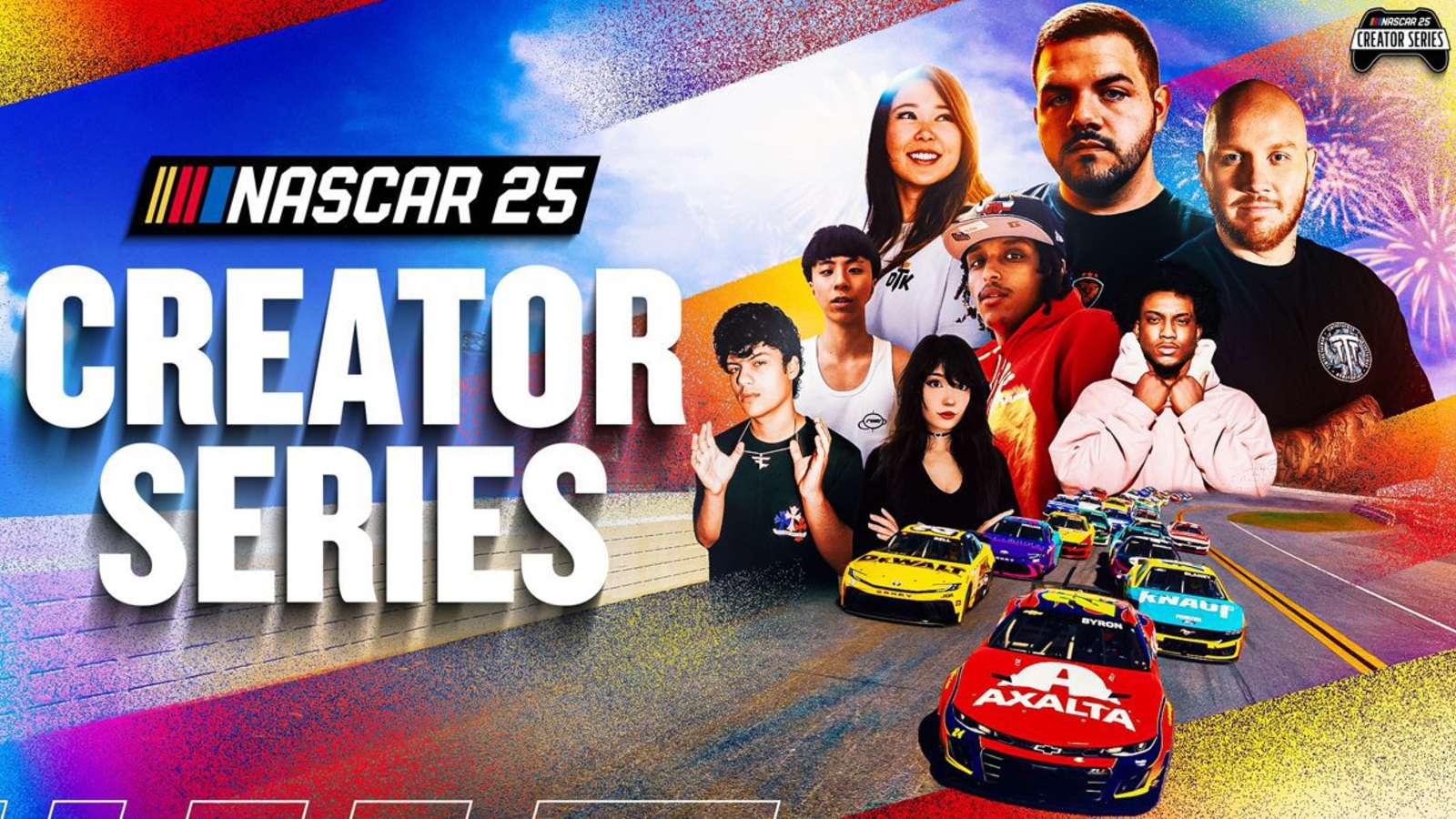 NASCAR Announces $100K Creator Series With TimTheTatman, CouRageJD, StableRonaldo, more