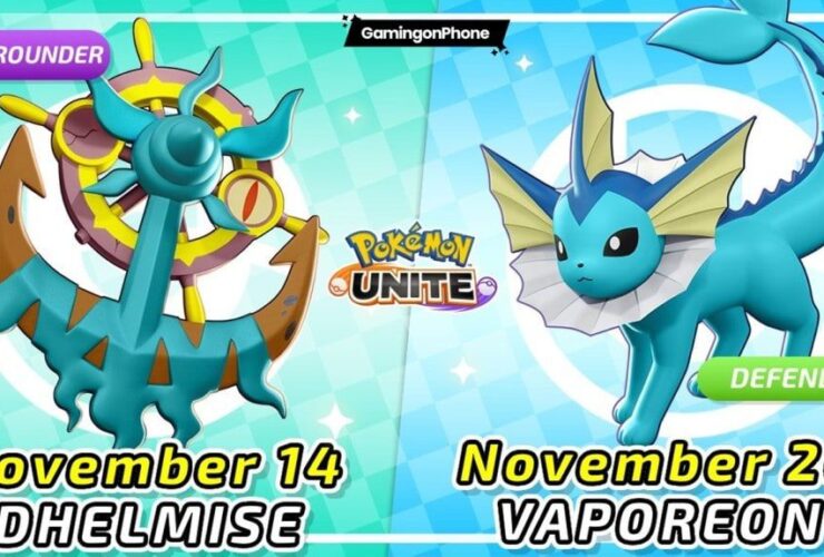 Pokemon Unite Dhelmise, Pokemon Unite Vaporeon