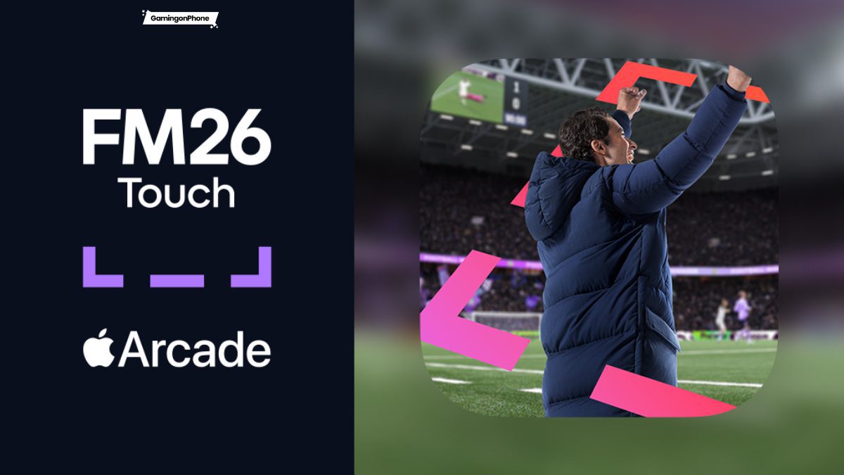 Football Manager 26 Touch Apple Arcade Release cover