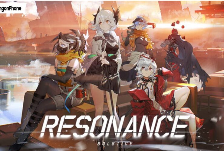 Resonance Solstice Characters, Game Logo