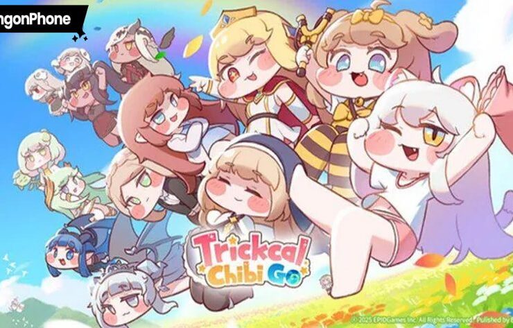 Trickal: Chibi Go Characters, Trickal: Chibi Go Game Logo