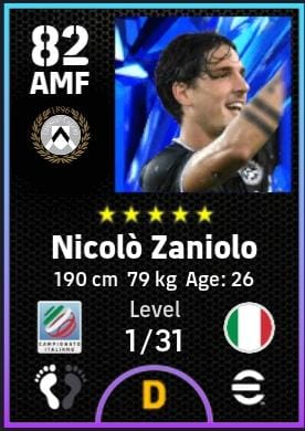 eFootball 2026 Newly Licensed Italian Clubs October 2025 NC Zaniolo