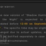 | #new_news According to the official announcement, the season update...