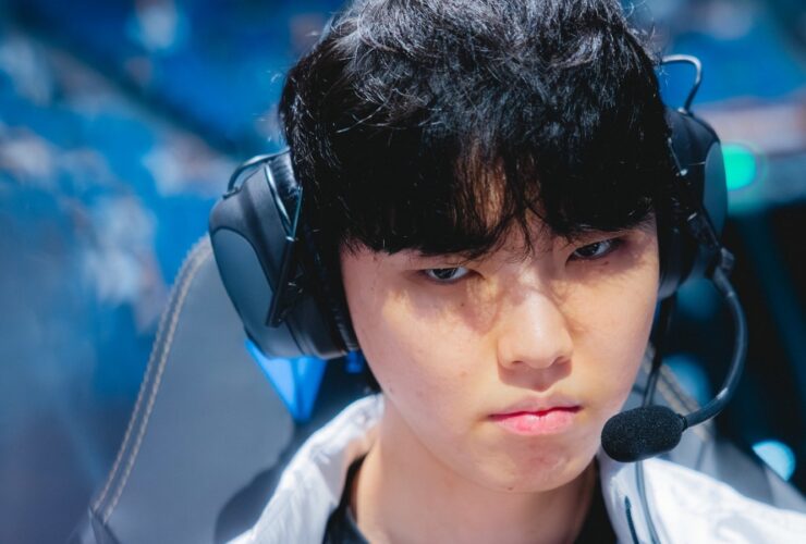 Chovy playing for Gen.G at LoL Worlds 2025