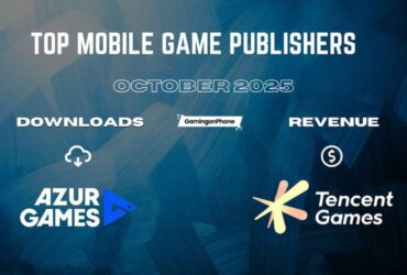 Top 15 Mobile Game Publishers for October 2025