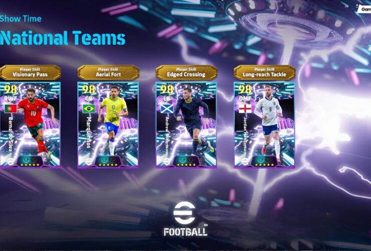 eFootball 2026 Show Time National Teams Selection Contract