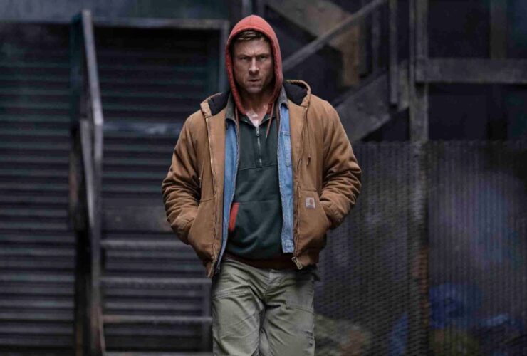 Glen Powell as Ben Richards in The Running Man