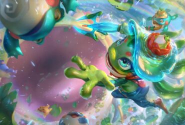 Fizz donig Frog Splash in League of Legends