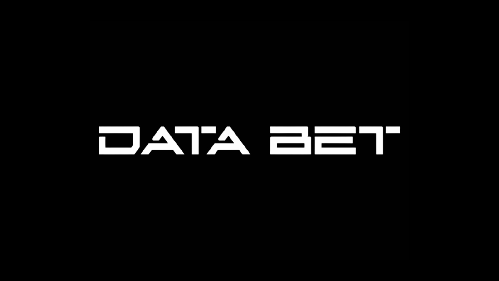 Data Bet on black background