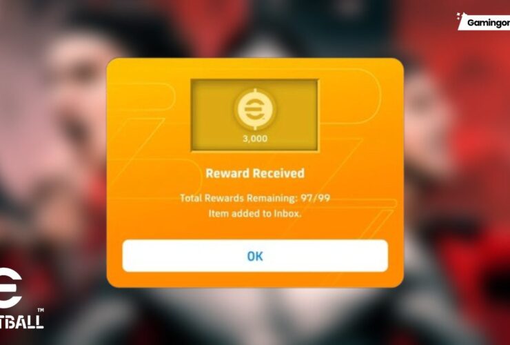 eFootball 2026 Gold Ticket 3000 coins for free