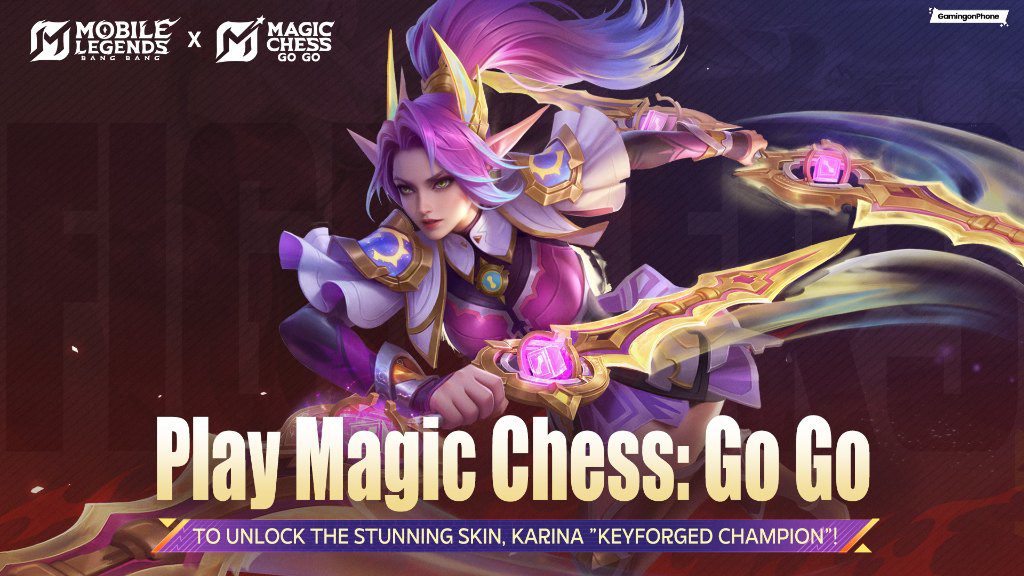MLBB X MCGG Karina's Keyforged Champion Skin Cover