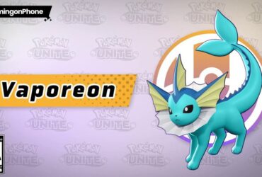 Vaporeon Guide Pokémon UNITE