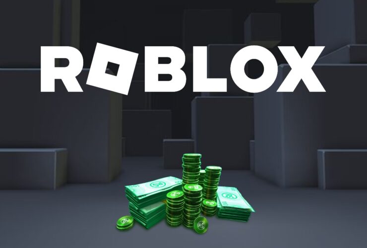 Roblox image with Robux stacked