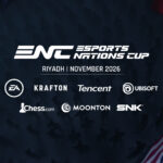 Esports Nations Cup announcement graphic of Chess, Moonton and SNK publisher partnership