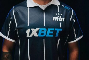MIBR Valorant roster with 1xBet sponsor