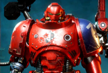 Warhammer 40k Space Marine 2's new Techmarine class can turn the environment to their advantage