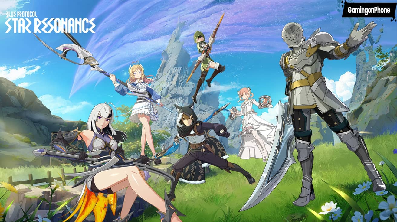 Blue Protocol: Star Resonance Characters, Game Logo