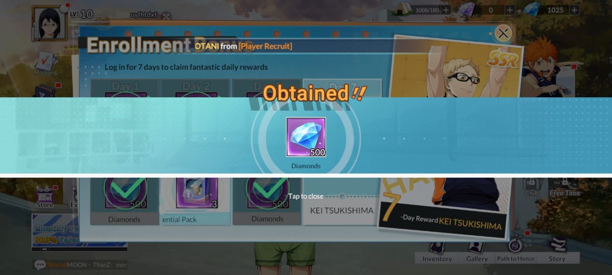 HAIKYU!! FLY HIGH Diamonds Guide to get more