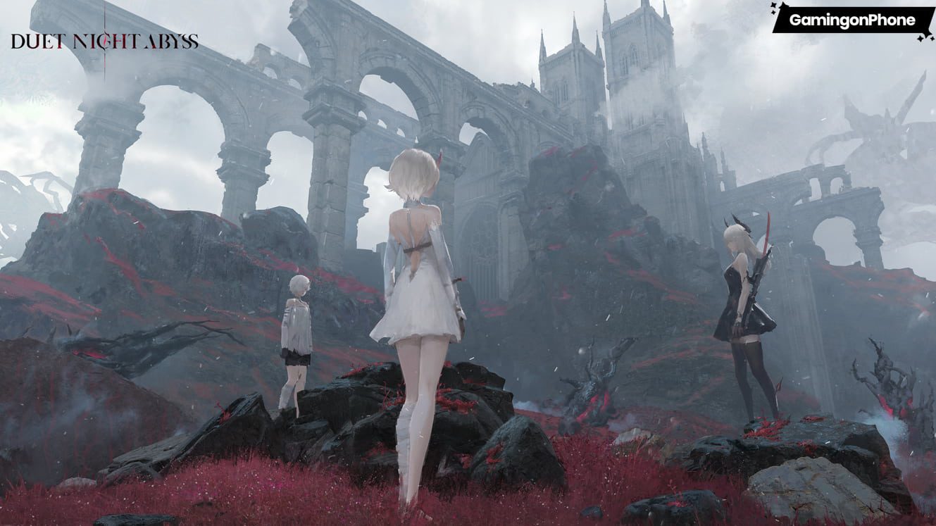 Duet Night Abyss Character, Game Logo