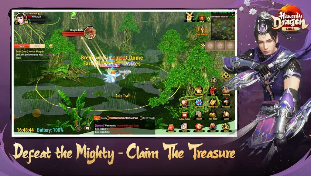 Heavenly Dragon Saga Gameplay