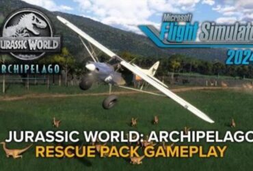 Let's Fly the Jurassic World Rescue Campaign in Microsoft Flight Simulator 2024