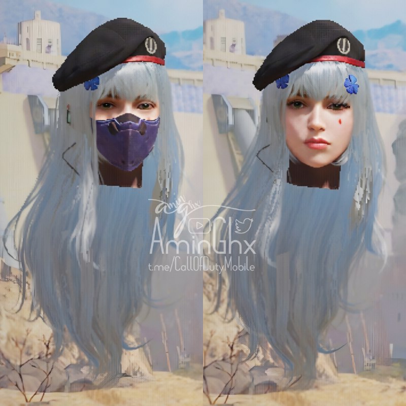 | #Remember, their masks have been removed in the game...