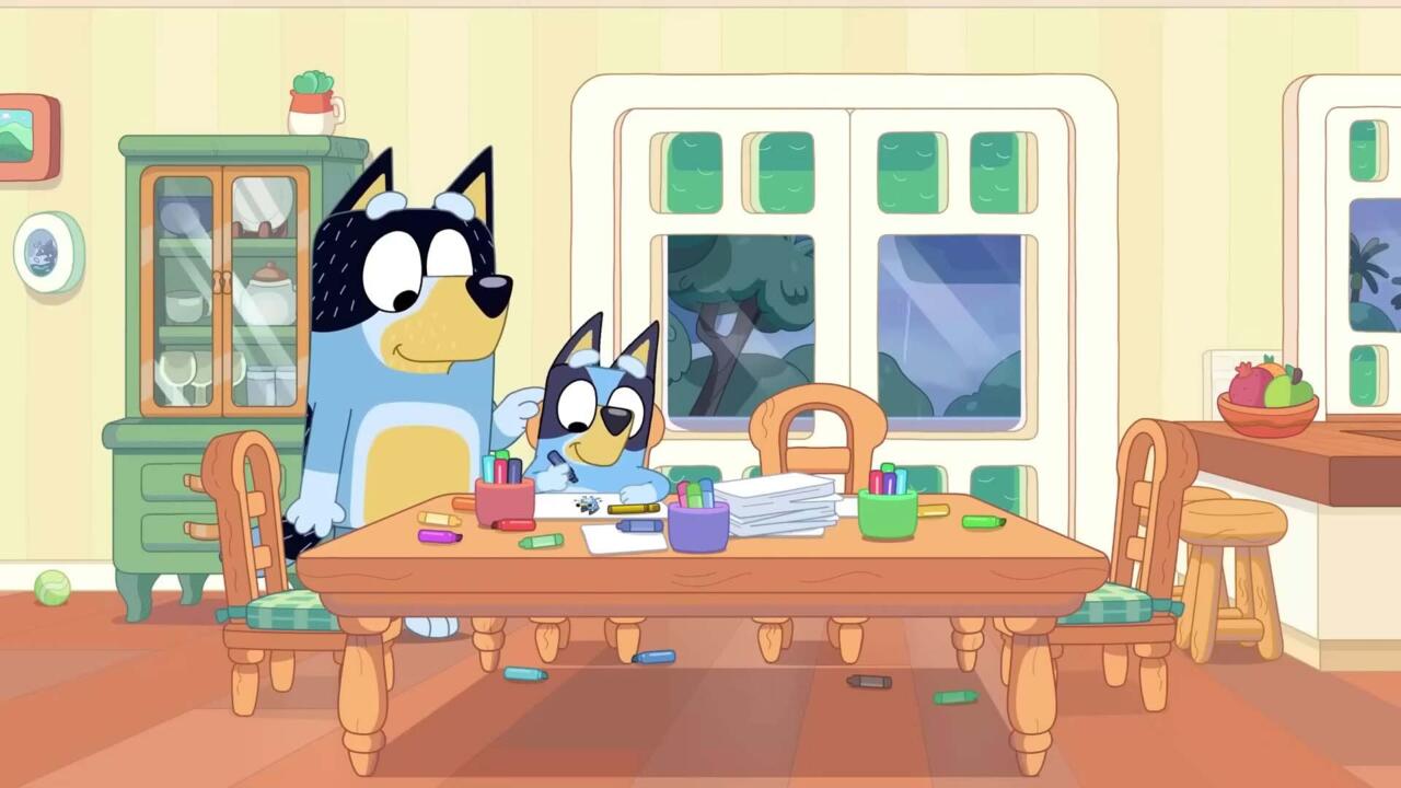 Bluey's Quest for the Gold Pen