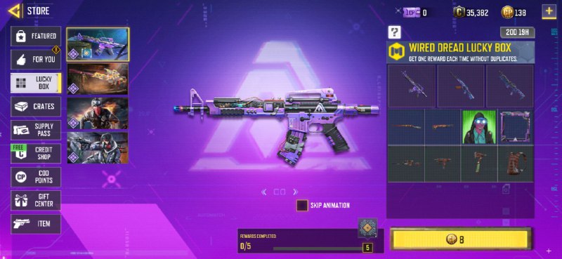 | #new_news Lucky Box Wired Dread to play...