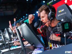 faze cs celebrate match victory at starladder budapest major stage 2