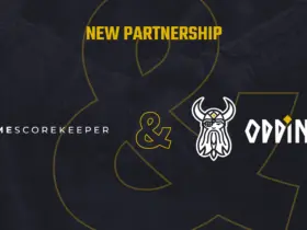 oddin gg and gamescorekeeper announcement graphic