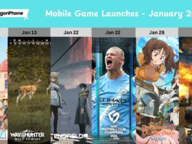 Mobile Games Launches for January 2026 Cover