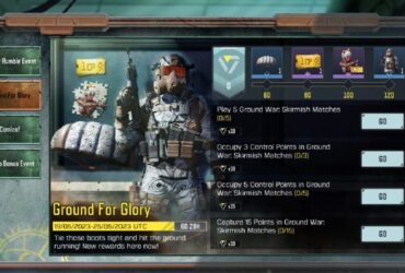 #Event Ground For Glory, all missions...