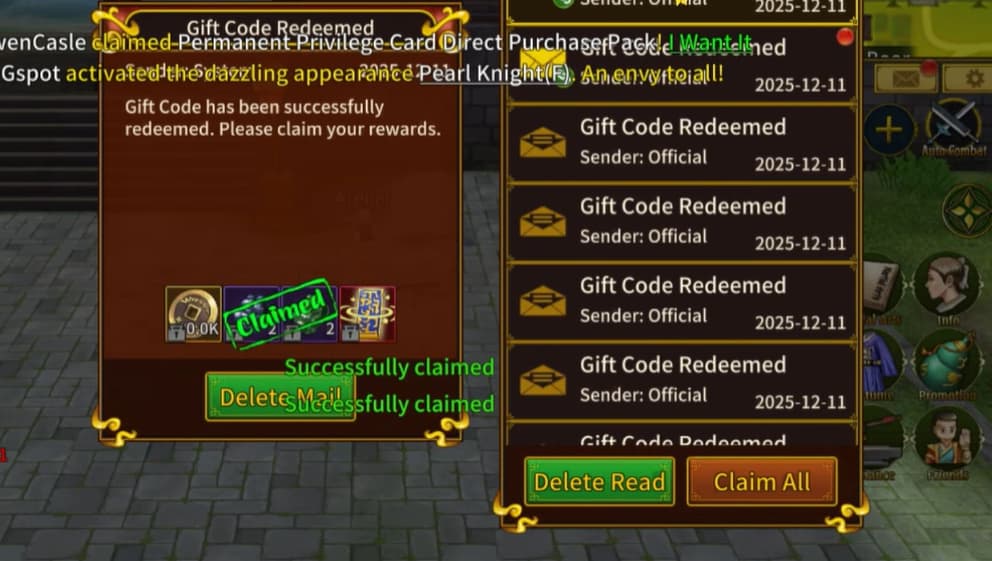 Ruler of the Land redeem codes and rewards