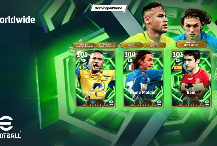 eFootball 2026 Epic Worldwide Neymar, Maldini, Raul