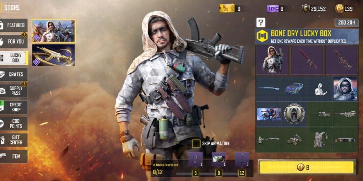 | #new_news Lucky Box Bone Dry to play...