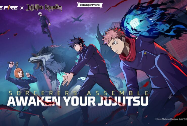 Free Fire x Jujutsu Kaisen Collaboration Cover