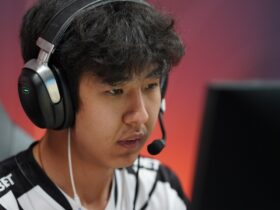 Senzu competing at Counter-Strike event